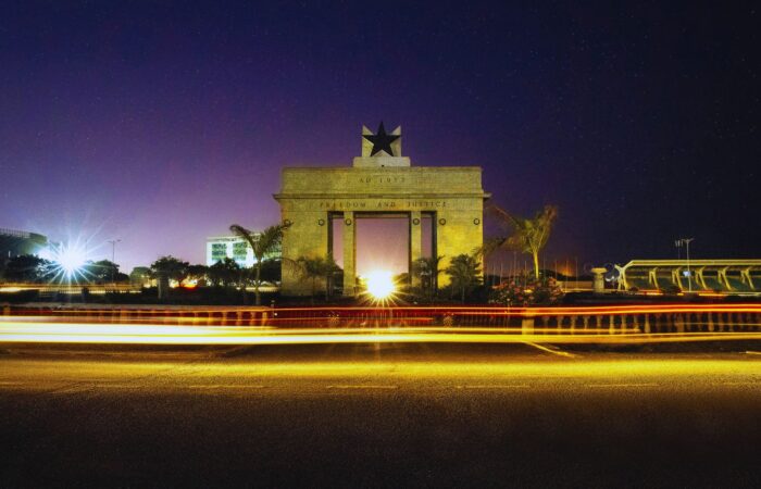 Acton Travel and Tours | Black Star Gate in Accra, symbol of Freedom and Justice